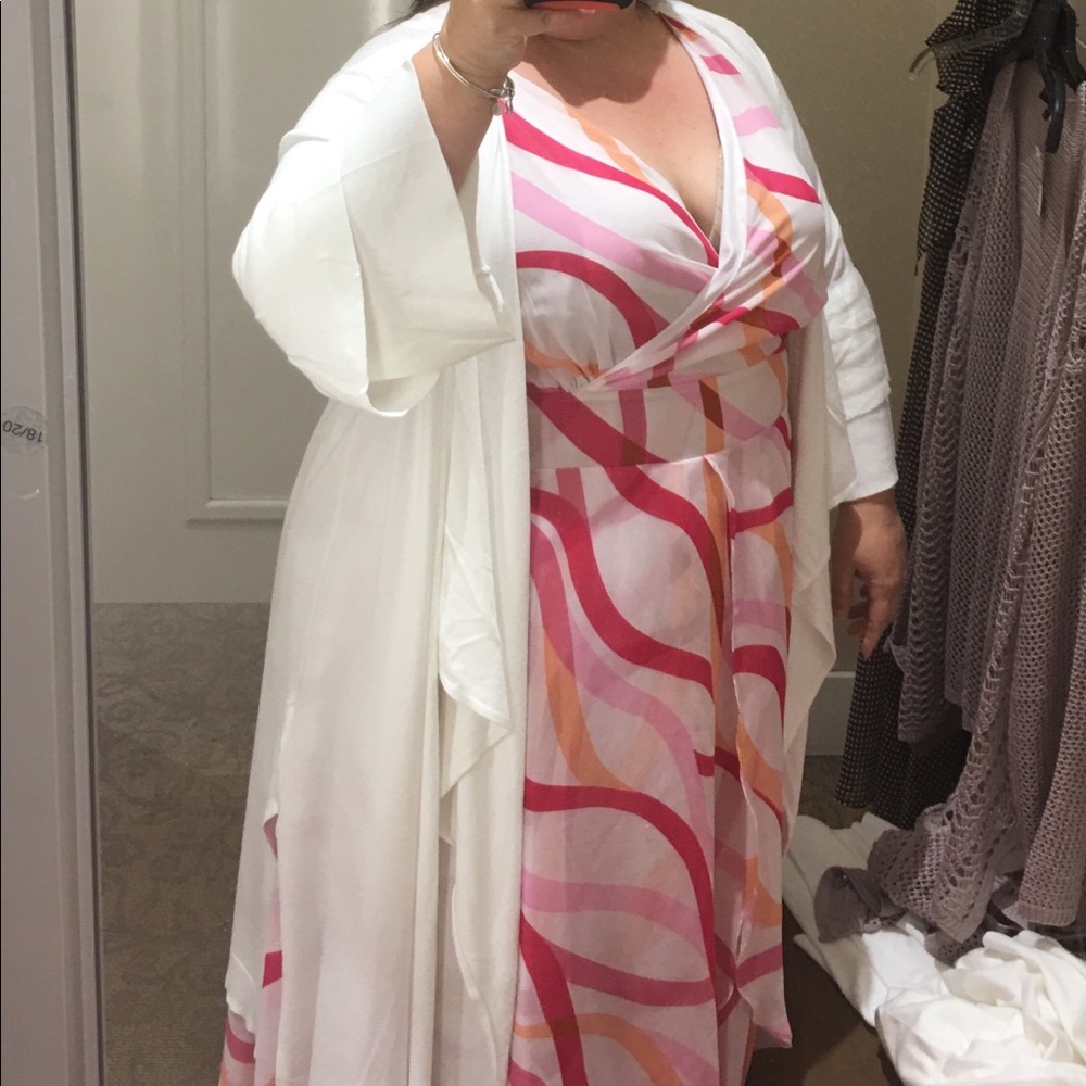 Jessica London sleeveless maxi dress